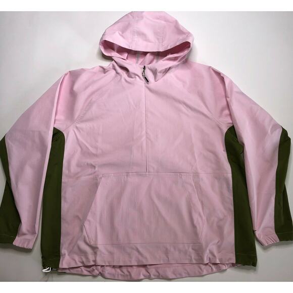 Nike Pink Foam Repel Anorak Golf Jacket CU9663-663 Women's XL - Picture 13 of 16